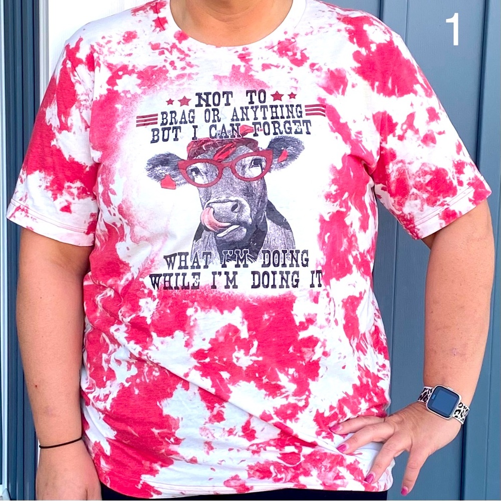 Not to Brag . . . Bleached T-Shirt